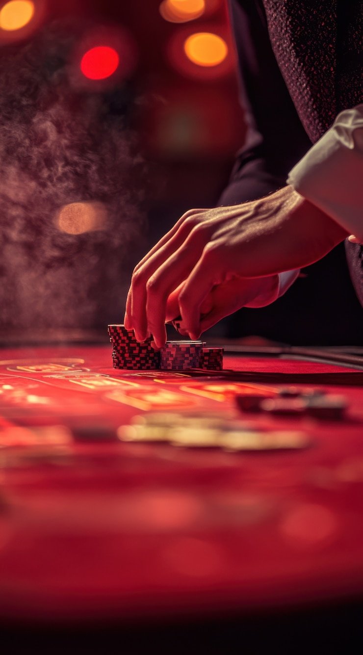mcd99 American Roulette live table with multi-camera studio setup and live croupier